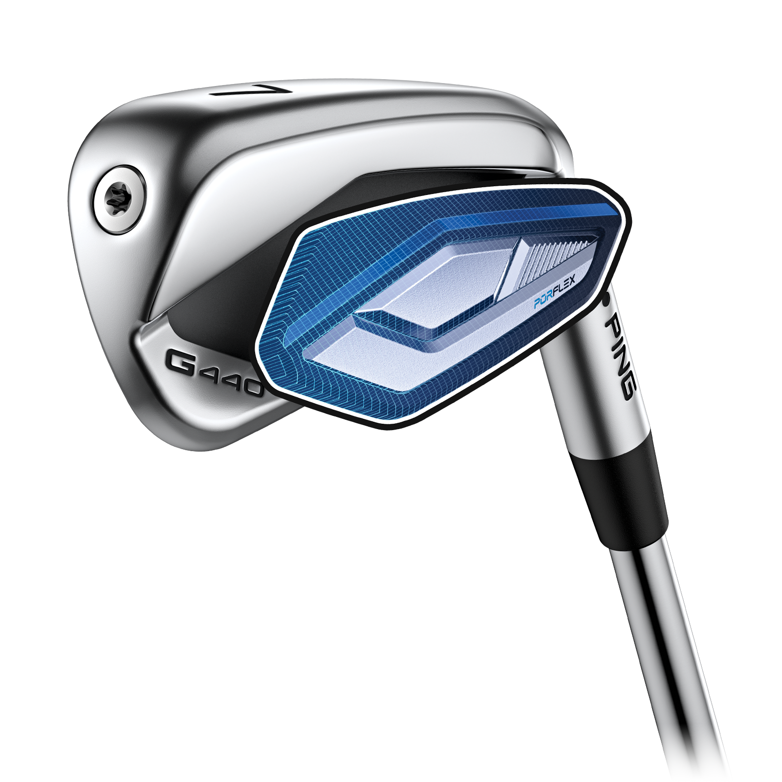 PING G440 PurFlex cavity badge illustration