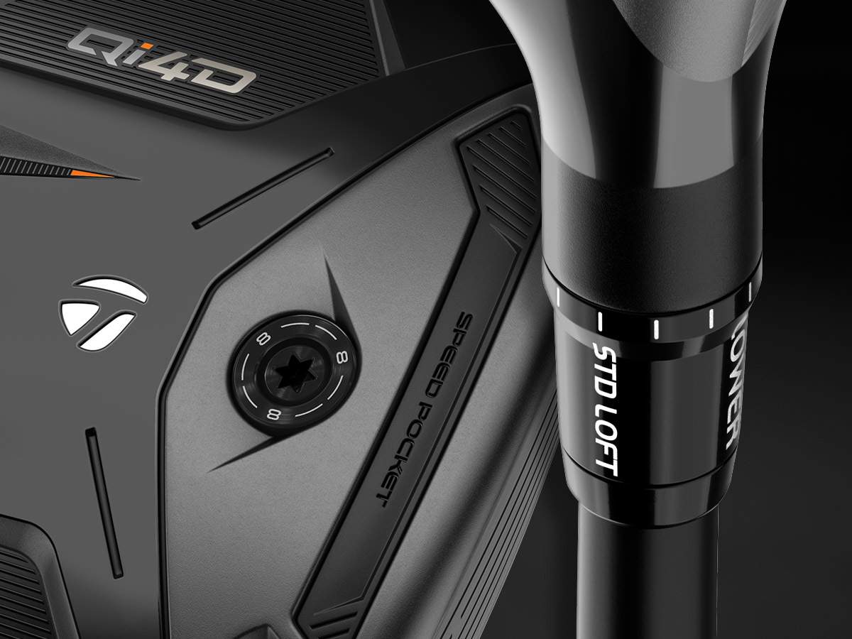 TaylorMade Qi4D adjustable loft sleeve and trajectory weight