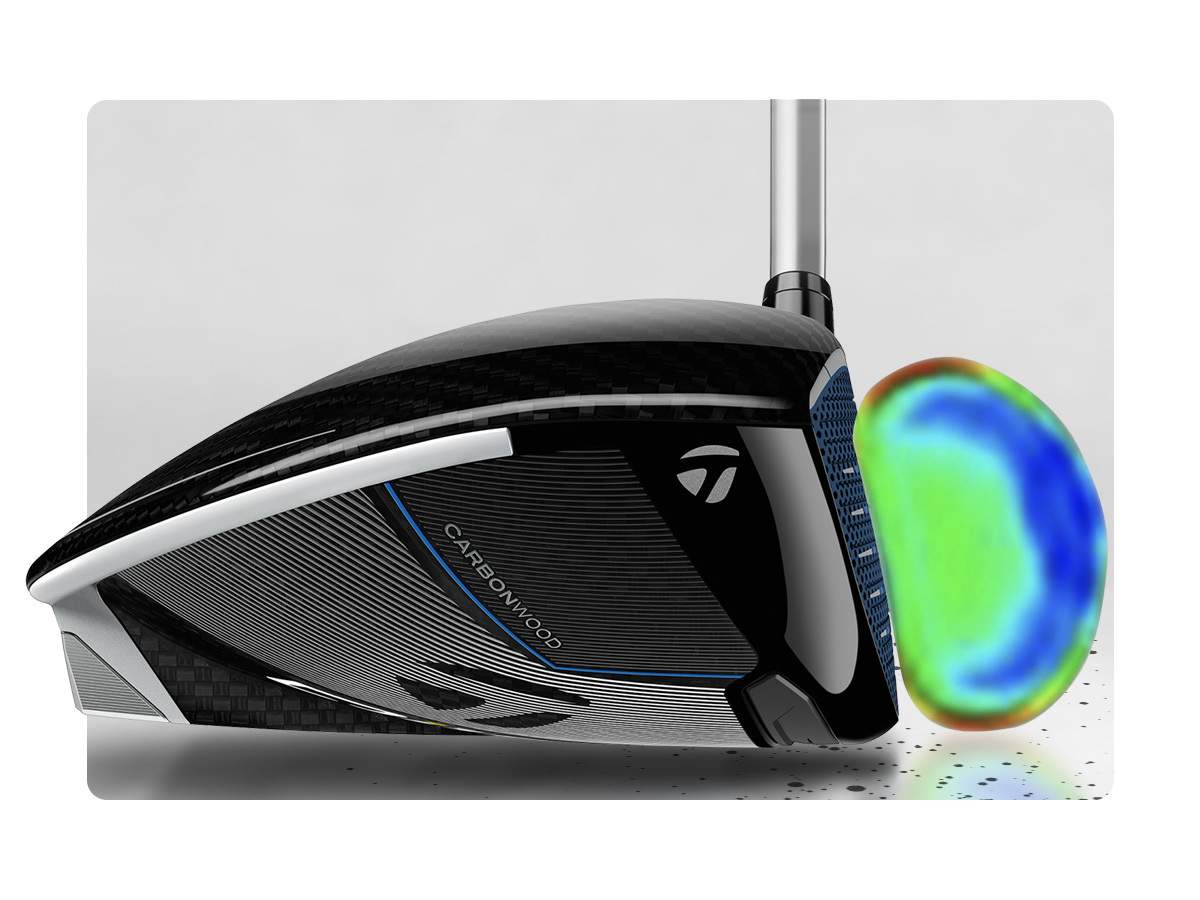TaylorMade SpeedSoft Ink golf ball – PWRCORE technology detail