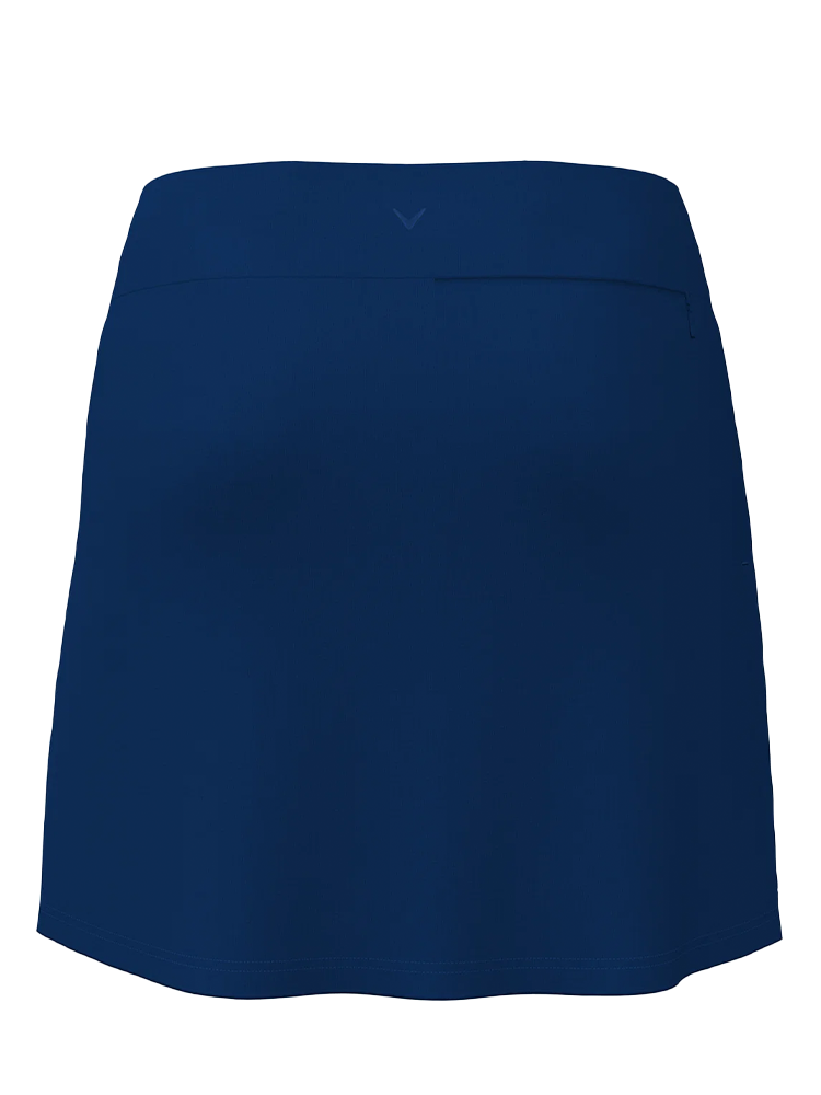Callaway Floral Printed Wrap Skort Blue Depths – side view showing wrap design