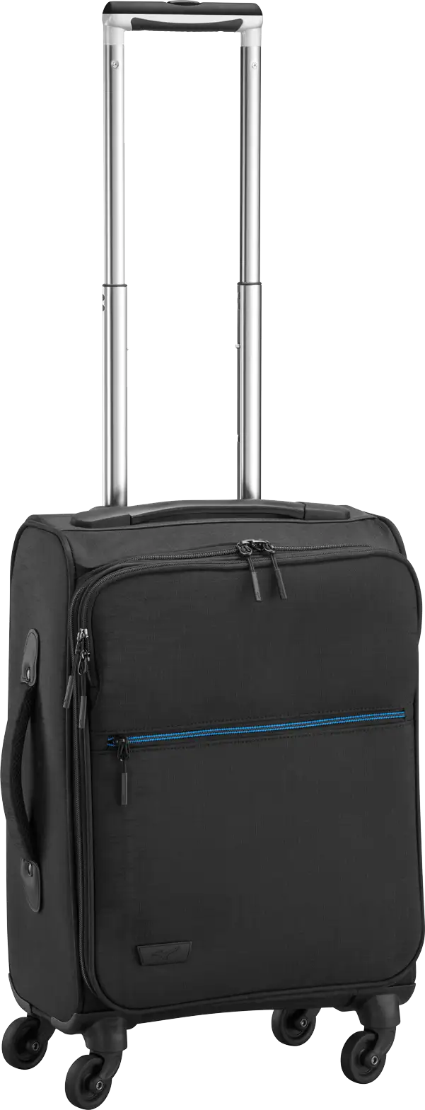 Mizuno Onboarder 26 Black carry-on luggage front view