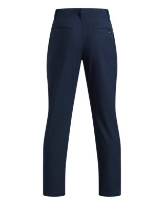 UA Matchplay Boys Pants – Back view, Blue