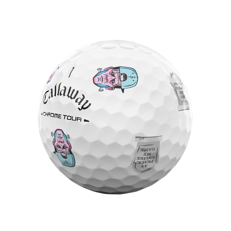 Callaway Chrome Tour Halloween 2026 - Seamless Tour Aero dimple design