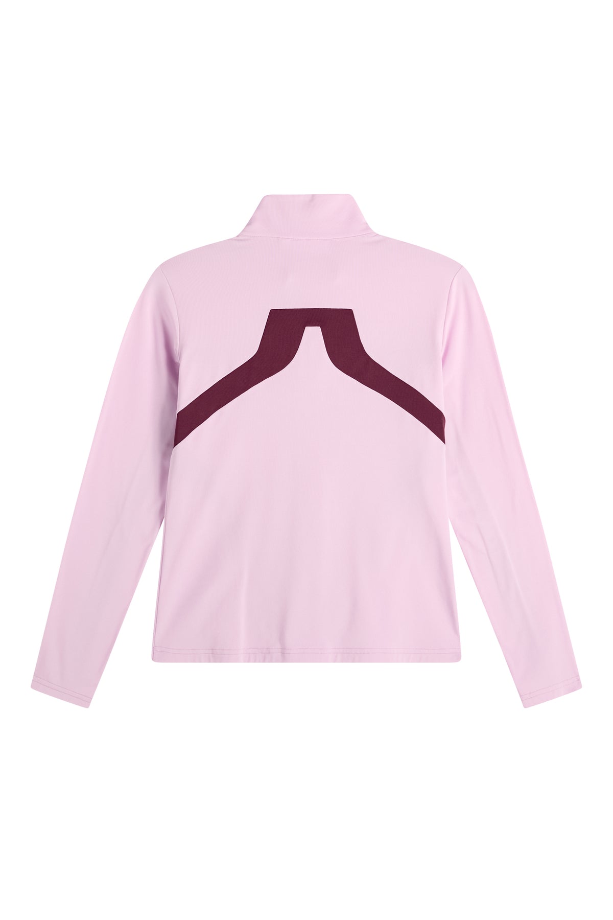 J.Lindeberg Janice Mid Layer Orchid Bouquet – back view showing contrast Bridge detail