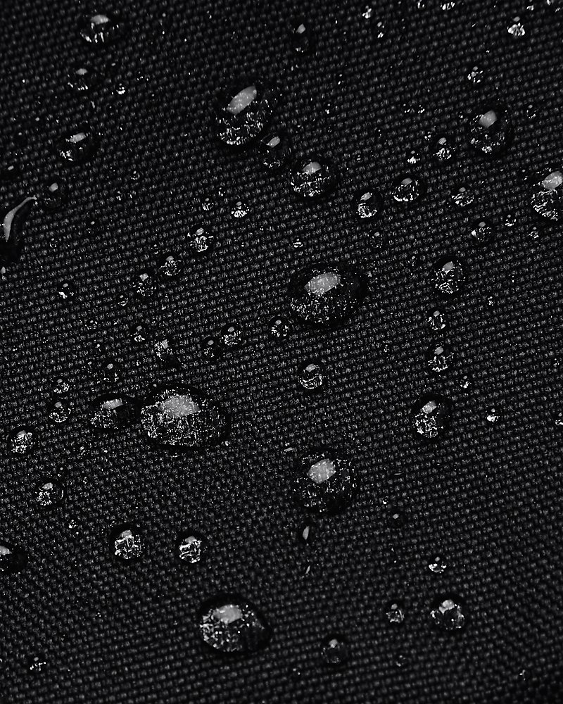 UA Storm water-repellent technology detail on UA Undeniable 5.0 XS Duffle