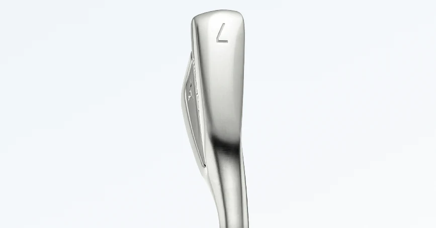 Triple Cut Sole design on Mizuno Pro M-13 irons for consistent turf interaction
