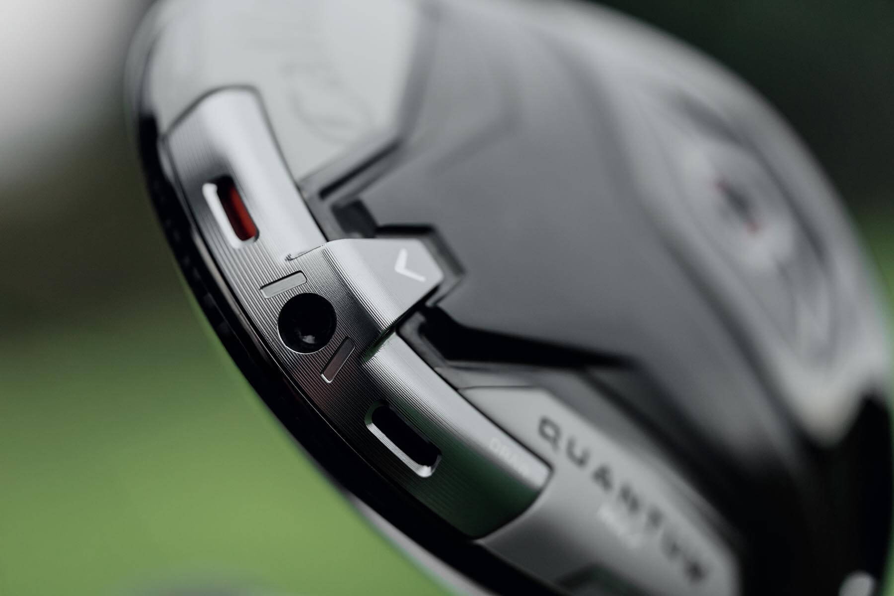 Close-up of the Callaway Quantum Max driver